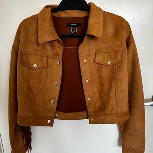 Fringe jacket new without tags